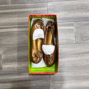 Tory Burch Reva Doria Snake Print Flats (BRAND NEW W/ BOX)